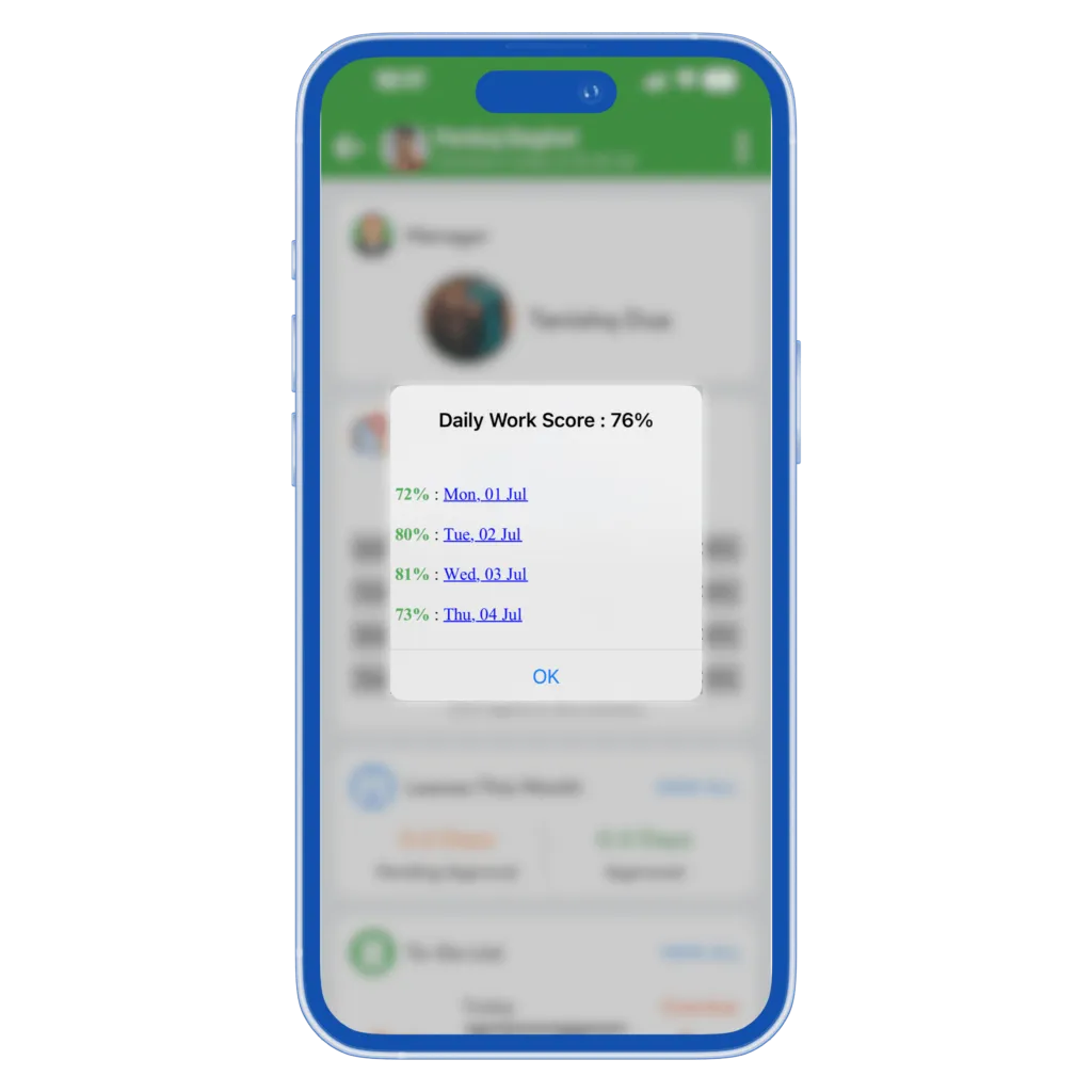 Performance management system