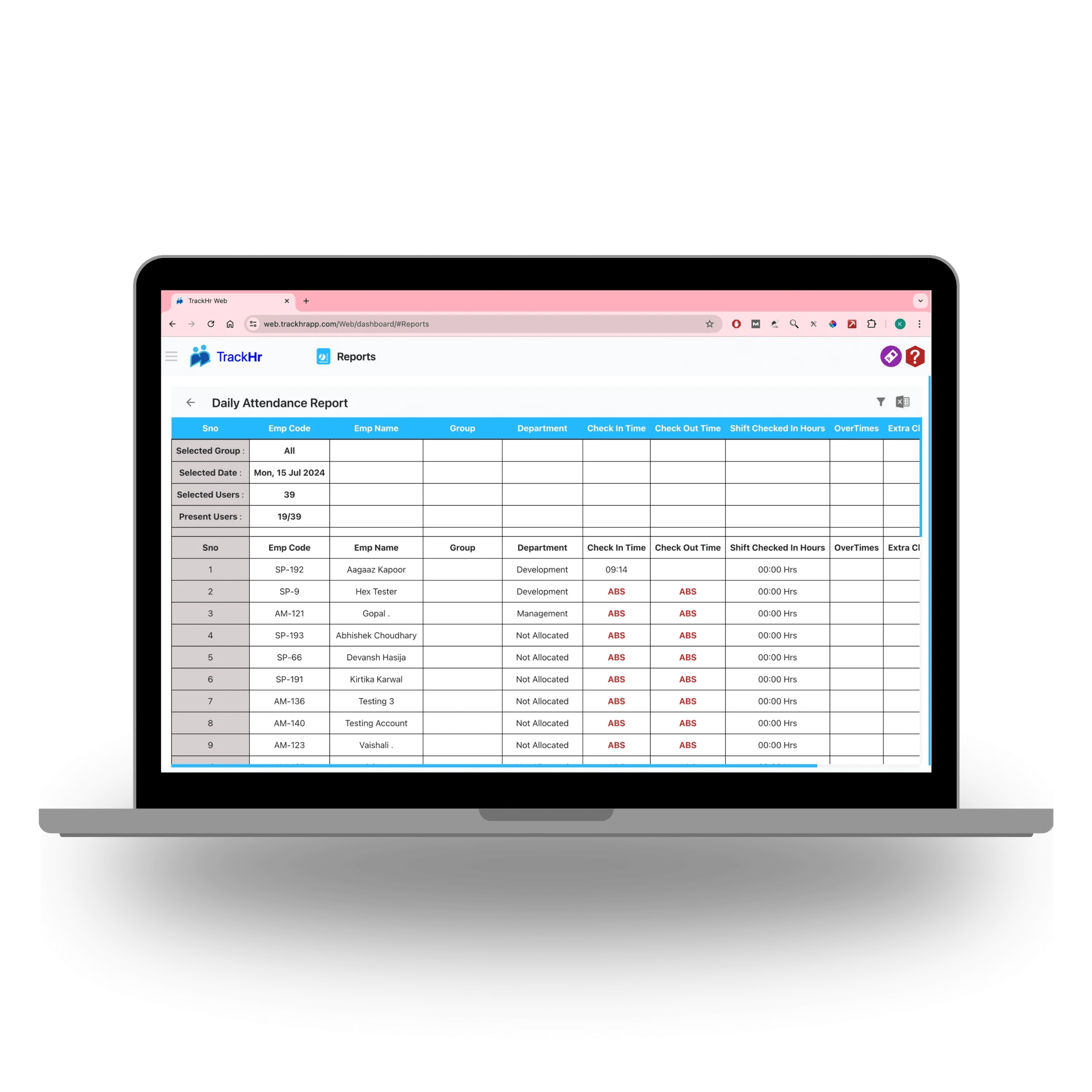 Attendance Management