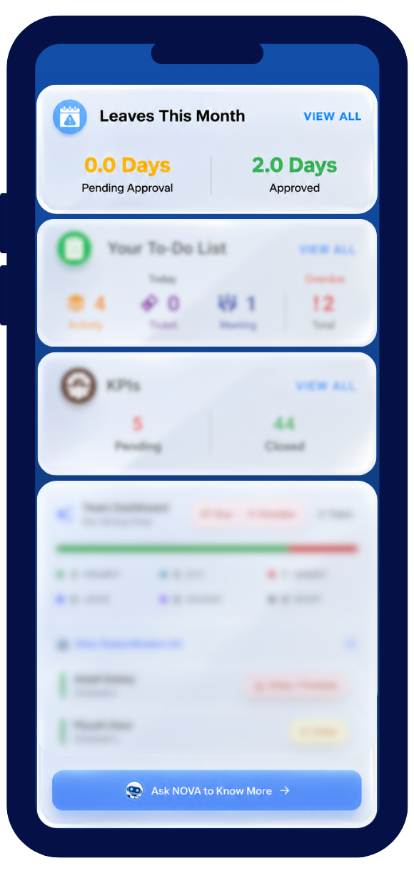 Leave Management UI