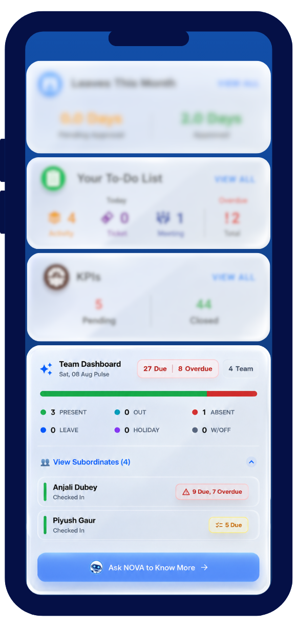 Dashboard UI